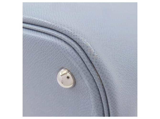 Borsa Hermès Bolide 37 Blu chiaro - vista 23