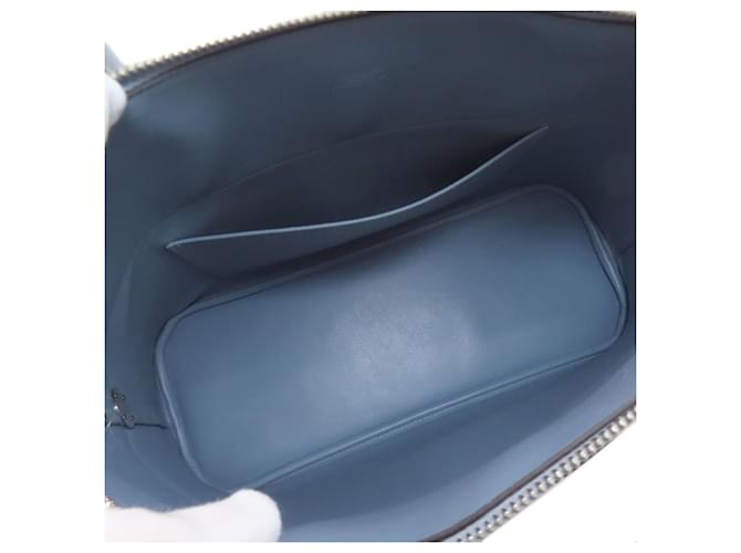 Borsa Hermès Bolide 37 Blu chiaro - vista 5