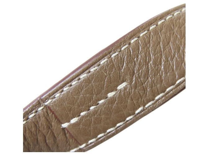 Borsa Tote Hermès Cabas Serie 31 Etoupe Taupe - vista 10