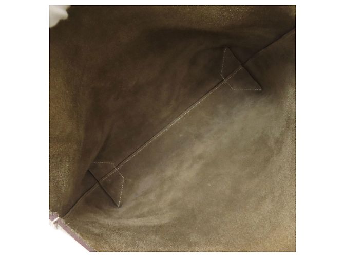 Borsa Tote Hermès Cabas Serie 31 Etoupe Taupe - vista 5