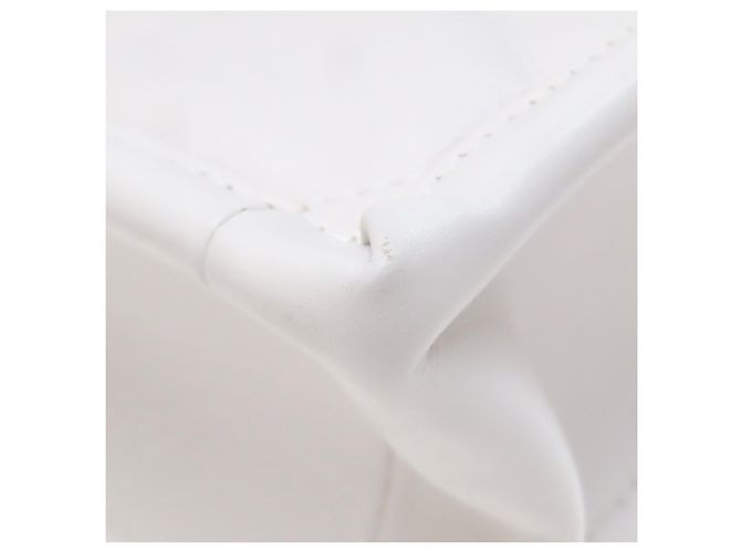 Borsa Tote Mini Macro Cannage Book Christian Dior Marrone Bianco - vista 21