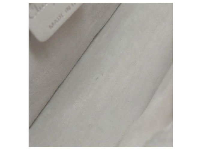 Borsa Tote Mini Macro Cannage Book Christian Dior Marrone Bianco - vista 9
