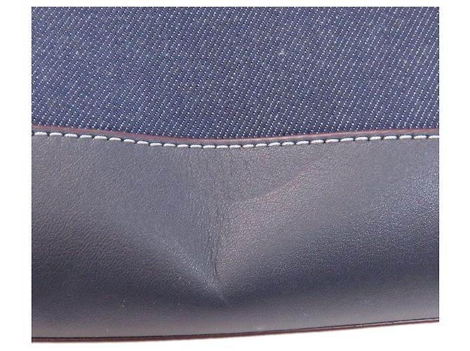 Borsa Tote in Denim Molly CH225 di Coach Blu - vista 14