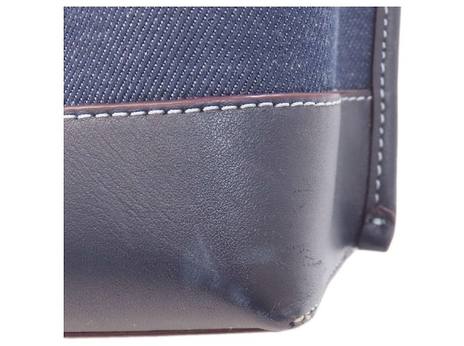 Borsa Tote in Denim Molly CH225 di Coach Blu - vista 15