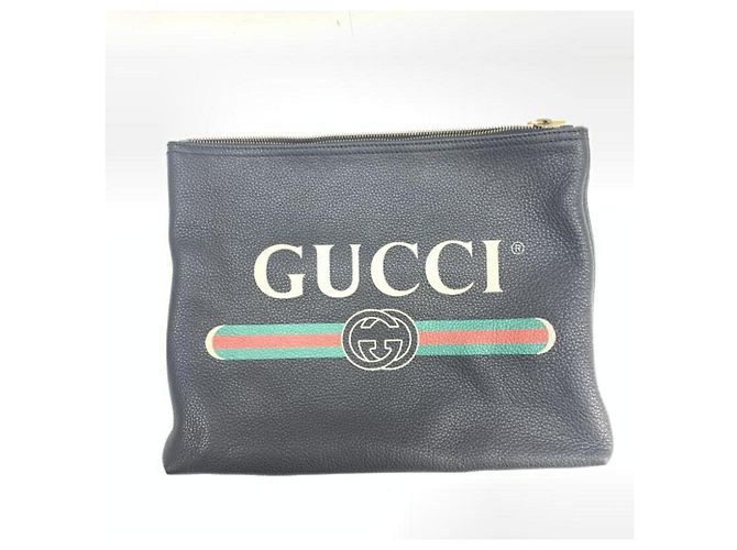 Clutch bag nera Gucci Nero - vista 5