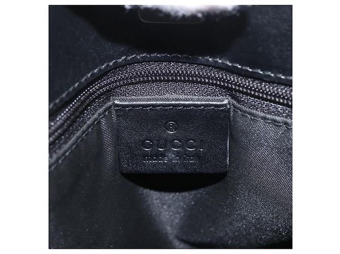 Bolso Tote Gucci Double Pocket de lona GG y cuero Small Negro - vista 6