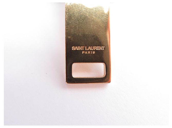 NUOVA POCHETTE DA VIAGGIO SAINT LAURENT 328559 CON ZIP PORTAFOGLI BORSA Grigio - vista 7