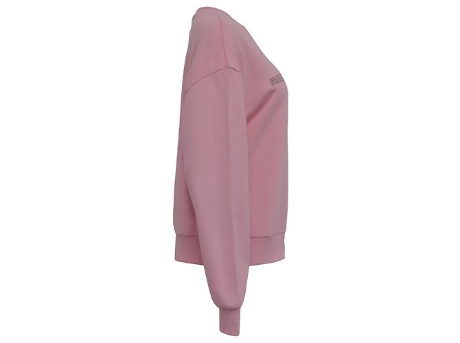 Autre Marque Sudadera de peso medio Pangaia en algodón orgánico rosa Castaño - vista 3