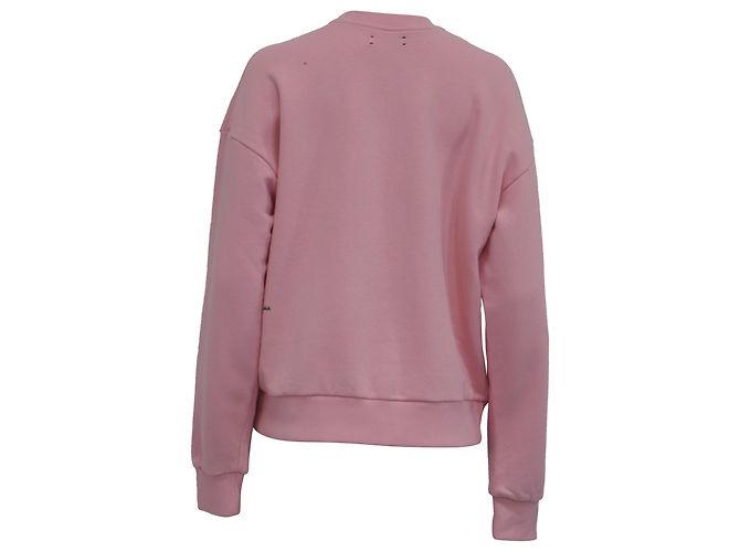 Autre Marque Sudadera de peso medio Pangaia en algodón orgánico rosa Castaño - vista 4