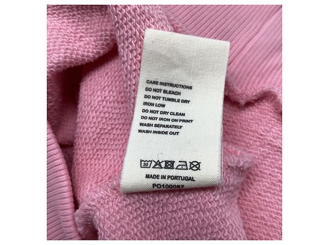 Autre Marque Sudadera de peso medio Pangaia en algodón orgánico rosa Castaño - vista 5