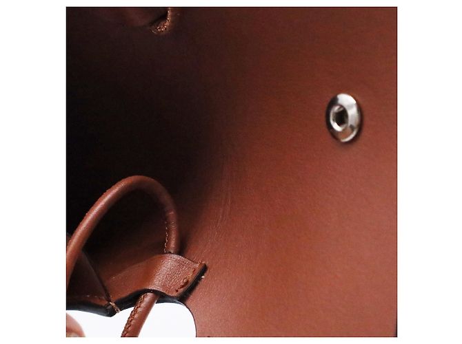 Bolsa de Ombro Mini Acne Studios em Couro Marrom - vista 3