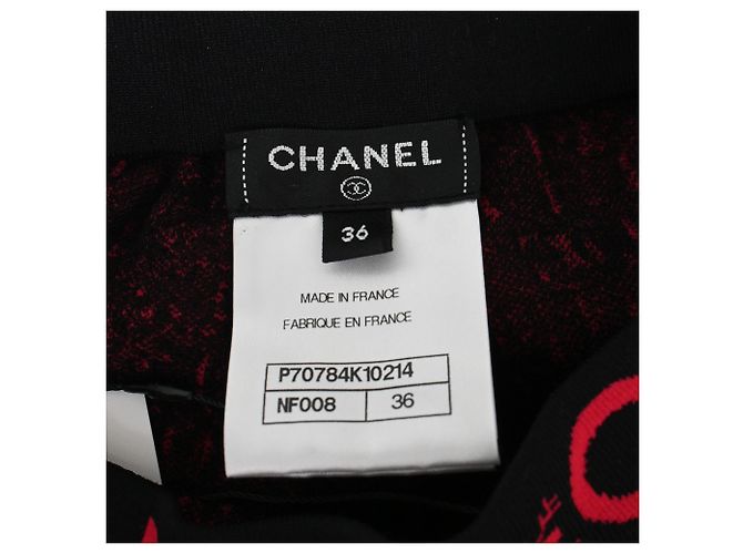 Chanel CC Patterned Leggings in Multicolor Wool Multiple colors - view 4