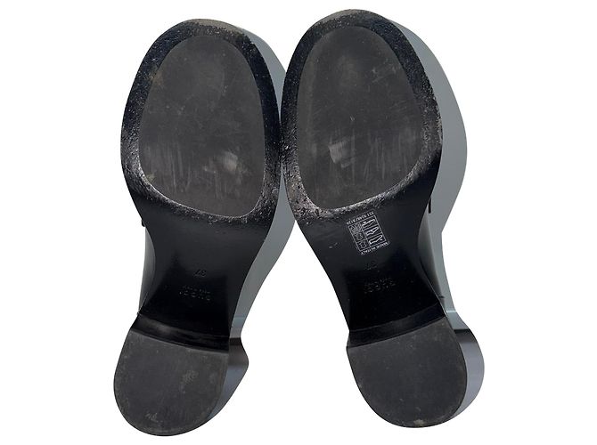 Mocassini Horsebit Gucci in pelle nera Nero - vista 10