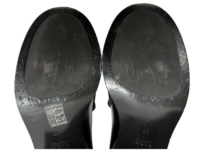 Mocassini Horsebit Gucci in pelle nera Nero - vista 13