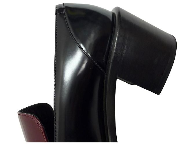 Mocassini Horsebit Gucci in pelle nera Nero - vista 6
