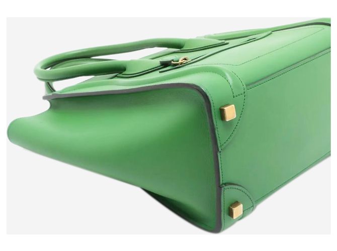 Luggage Céline Bolsa de micro equipaje verde - vista 4