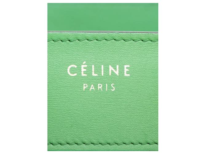 Luggage Céline Bolsa de micro equipaje verde - vista 9