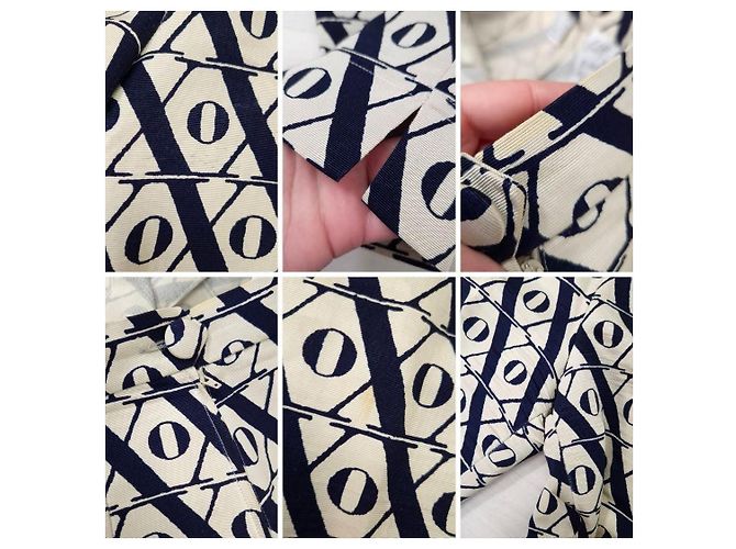 Moschino Cheap and Chic Freizeit-Hosen Blau Aus weiß - Ansicht 8