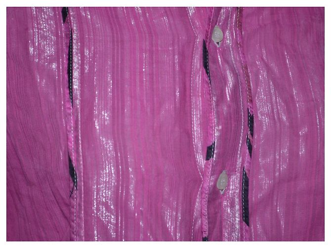 Camisa Just Cavalli de algodón rosa talla 44 IT - vista 2