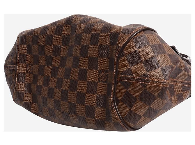 Louis Vuitton Borsa a spalla Sistina in tela Damier marrone 2009 - vista 4