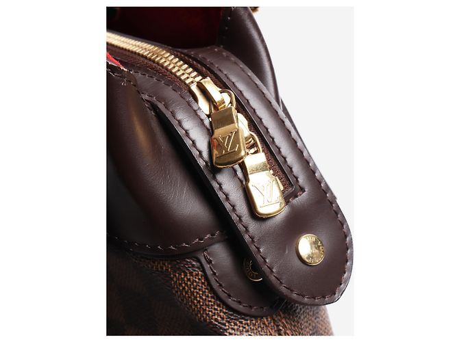 Louis Vuitton Borsa a spalla Sistina in tela Damier marrone 2009 - vista 5