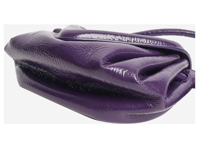 Bottega Veneta Bolsa transversal triangular Becco roxa Roxo - vista 4