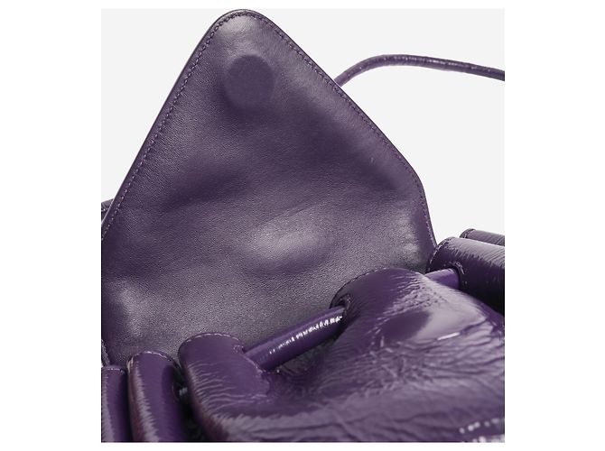 Bottega Veneta Bolsa transversal triangular Becco roxa Roxo - vista 5