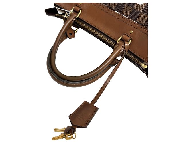 Louis Vuitton Borsa Greenwich Damier Ebene marrone 2014 - vista 5