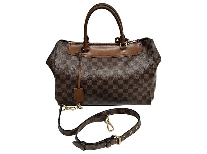 Louis Vuitton Borsa Greenwich Damier Ebene marrone 2014 - vista 7