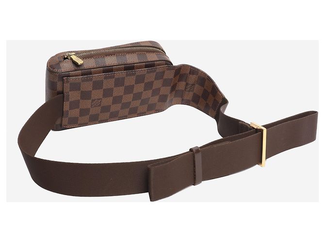 Louis Vuitton Borsa a tracolla Damier Ebene marrone 2008 - vista 5