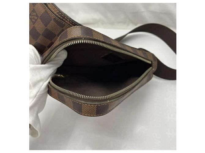 Borsa a Tracolla Damier Geronimos di Louis Vuitton Marrone - vista 4