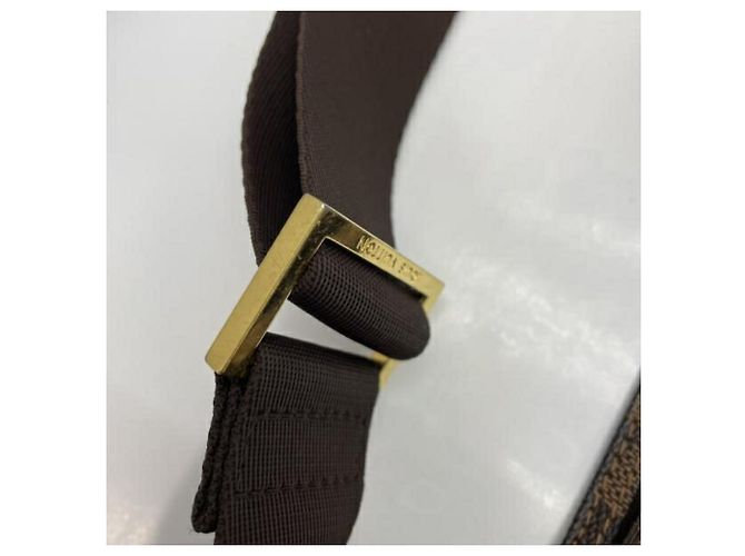 Borsa a Tracolla Damier Geronimos di Louis Vuitton Marrone - vista 7