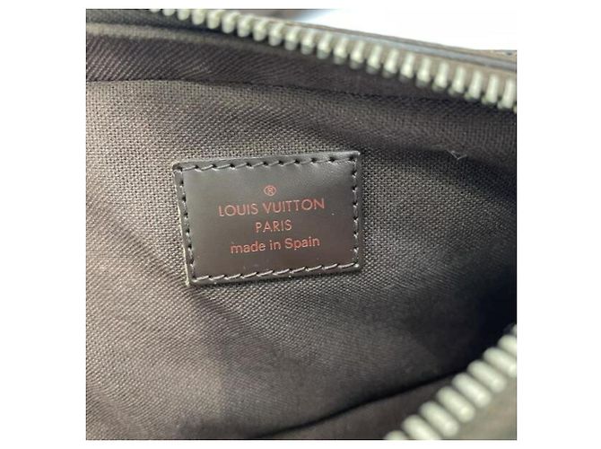 Borsa a Tracolla Damier Geronimos di Louis Vuitton Marrone - vista 8