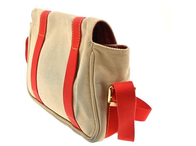 Louis Vuitton Antigua Besace Messenger Canvas Beige - vista 4