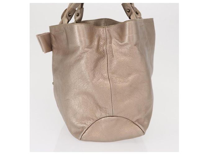Borsa Vala in pelle Salvatore Ferragamo Beige - vista 3