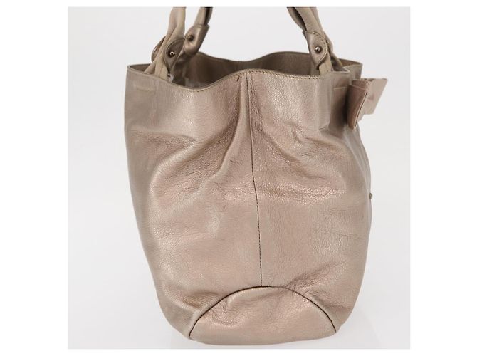 Borsa Vala in pelle Salvatore Ferragamo Beige - vista 4