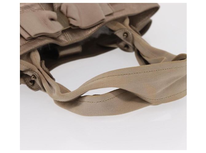Borsa Vala in pelle Salvatore Ferragamo Beige - vista 7
