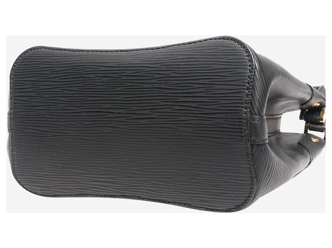Louis Vuitton Borsa Mandara in pelle Epi nera Nero - vista 8