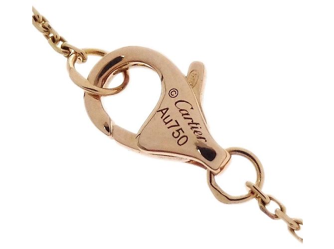 Pendente Panthère de Cartier in oro giallo 18K con tsavorite e onice D'oro - vista 3