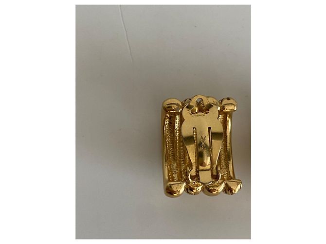 Yves Saint Laurent Clip-Ohrringe Gold Golden - Ansicht 4