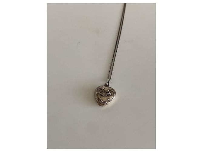 Collana Saint Laurent Argento - vista 6
