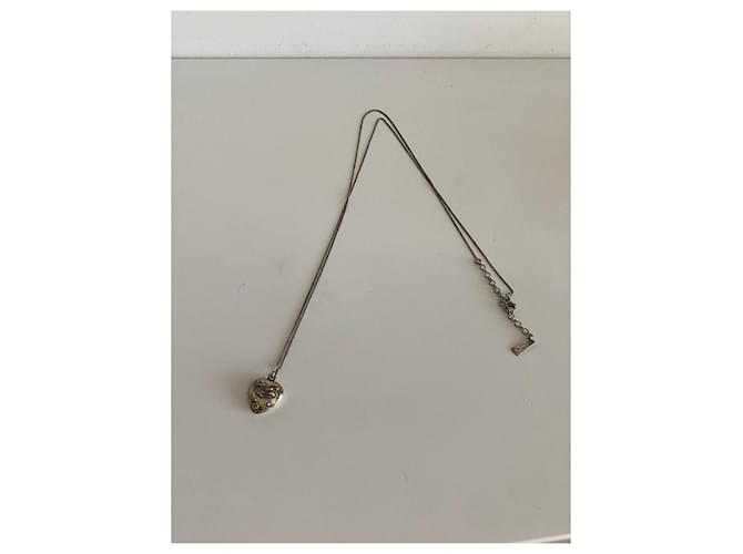 Collana Saint Laurent Argento - vista 7