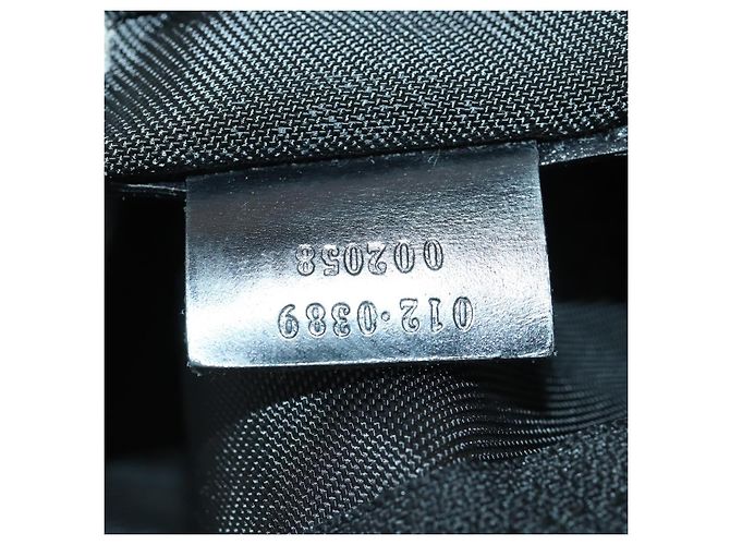 Gucci Vintage Nylon Noir - vue 7