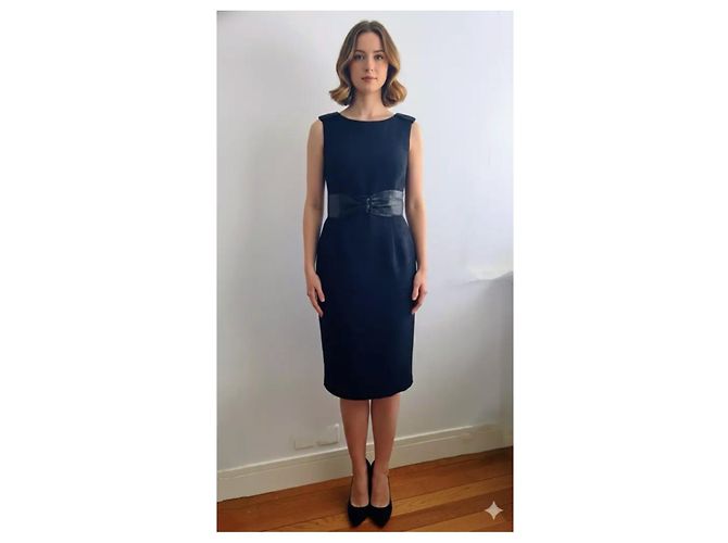 Kleine schwarze Kleid Chanel Größe 36 Kollektion 2009 - Ansicht 2