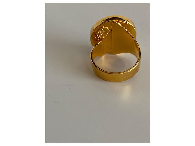 Anillo Versace Medusa en Metal Dorado - vista 2