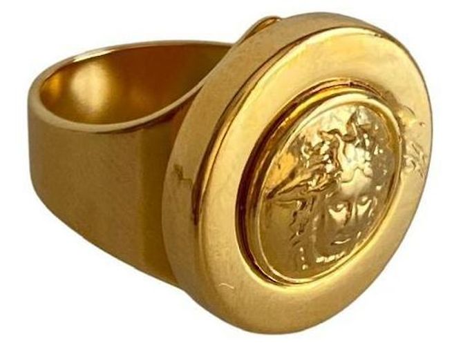 Anillo Versace Medusa en Metal Dorado - vista 6