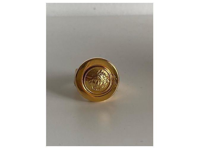 Anillo Versace Medusa en Metal Dorado - vista 7