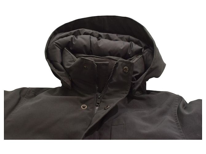 Canada Goose Jugend Daunenparka Jacke Schwarz Mit Kapuze Arktisches Programm Größe L 14-16 - Ansicht 16