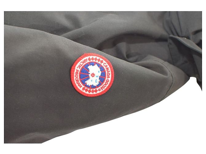Canada Goose Jugend Daunenparka Jacke Schwarz Mit Kapuze Arktisches Programm Größe L 14-16 - Ansicht 20