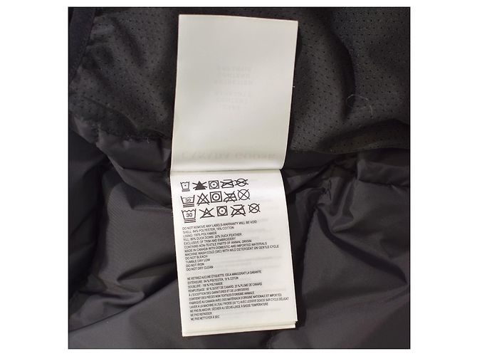 Canada Goose Jugend Daunenparka Jacke Schwarz Mit Kapuze Arktisches Programm Größe L 14-16 - Ansicht 7